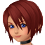 Kairi — KH1 journal portrait (shared KH1 / Final Mix artwork)