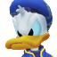 Donald Duck — KH1 journal portrait (shared KH1 / Final Mix artwork)