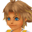Tidus — KH1 journal portrait (shared KH1 / Final Mix artwork)
