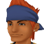 Wakka — KH1 journal portrait (shared KH1 / Final Mix artwork)
